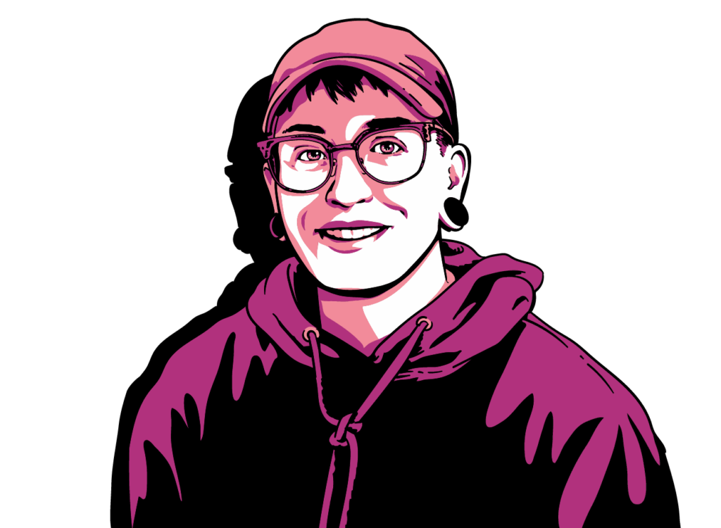 Portrait of rider KB