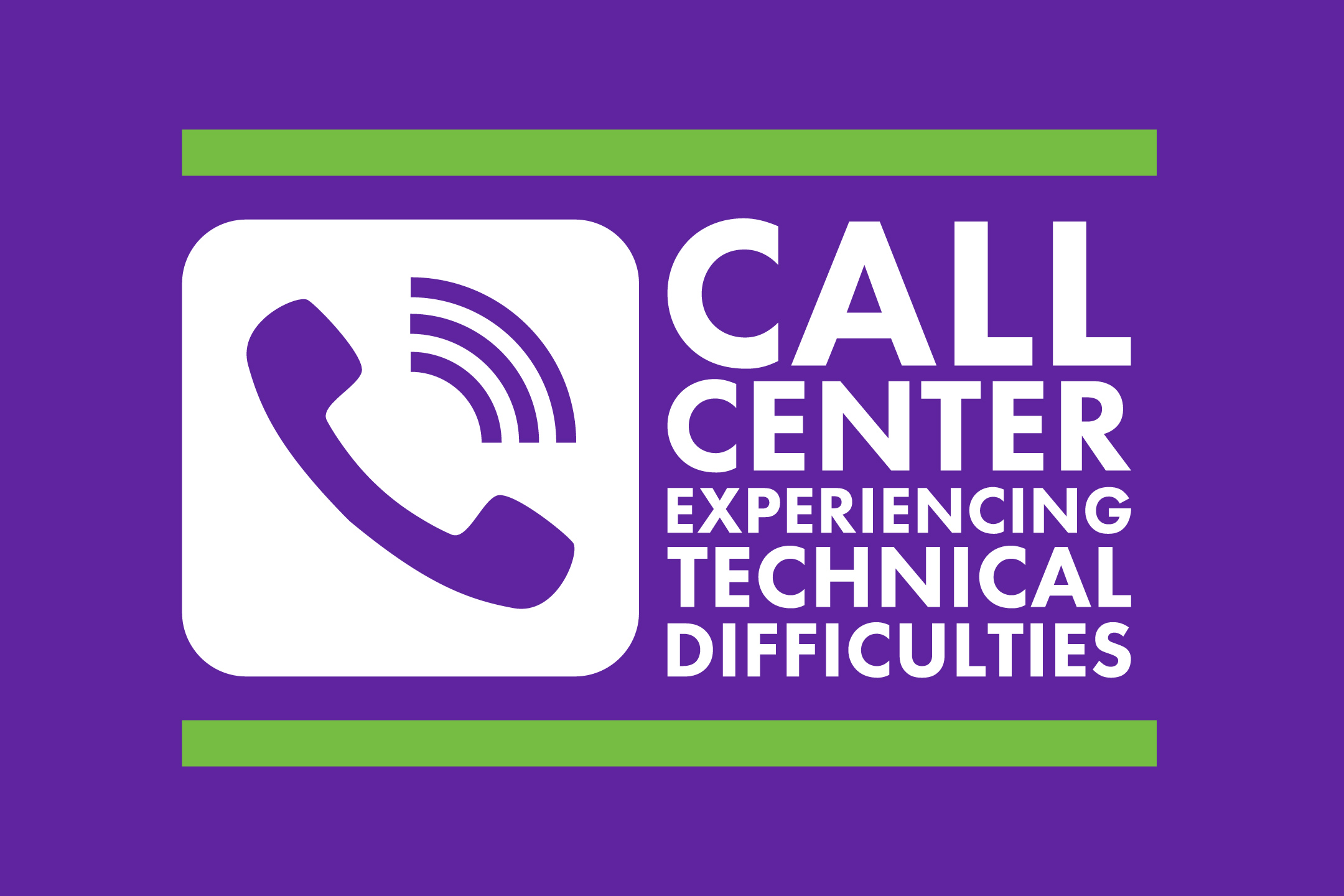 Phone icon with text 