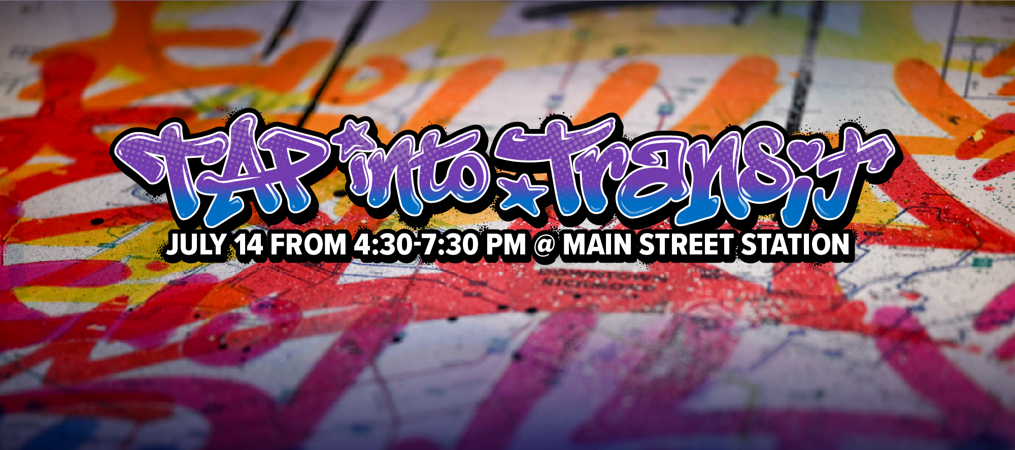 TAP Into Transit: July 14 from 4:30 to 7:30 PM @ Main Street Station