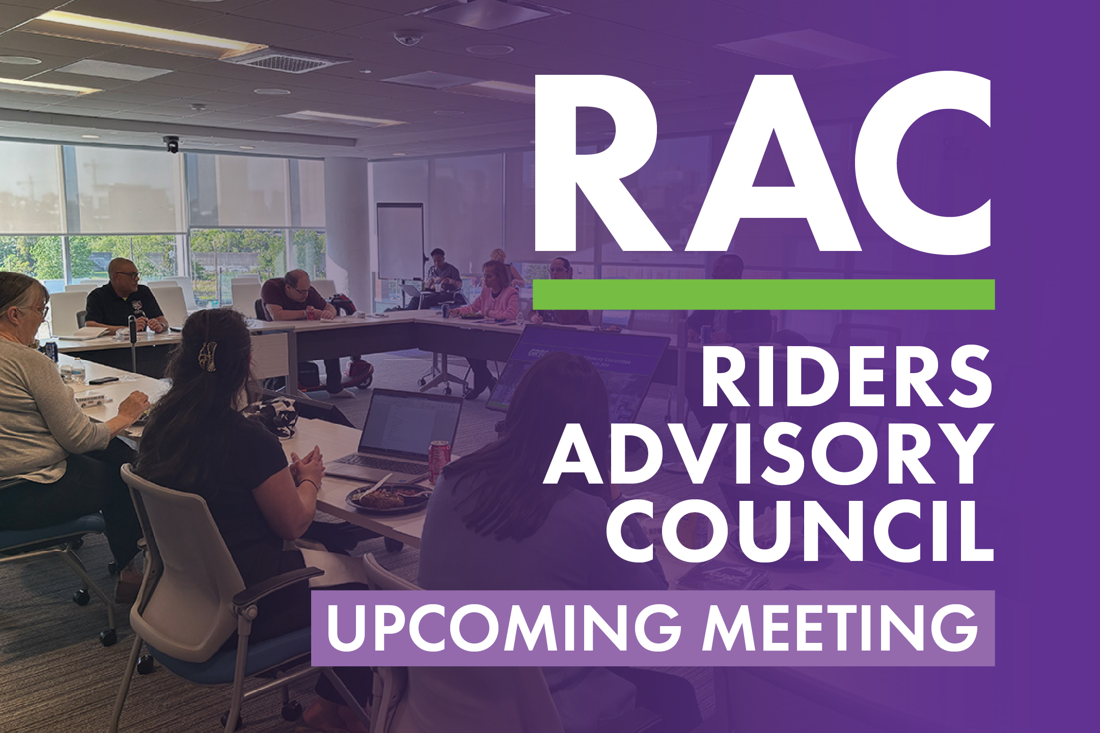 RAC: Riders Advisory Council Meeting