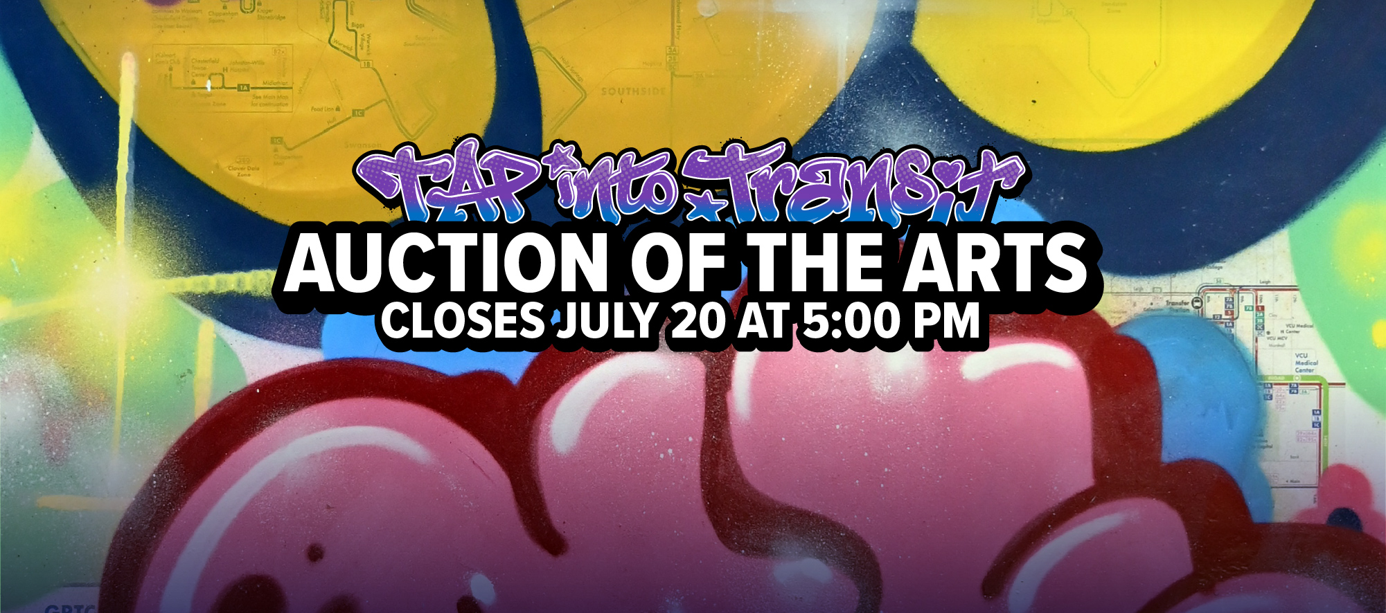TAP Into Transit Auction of the Arts