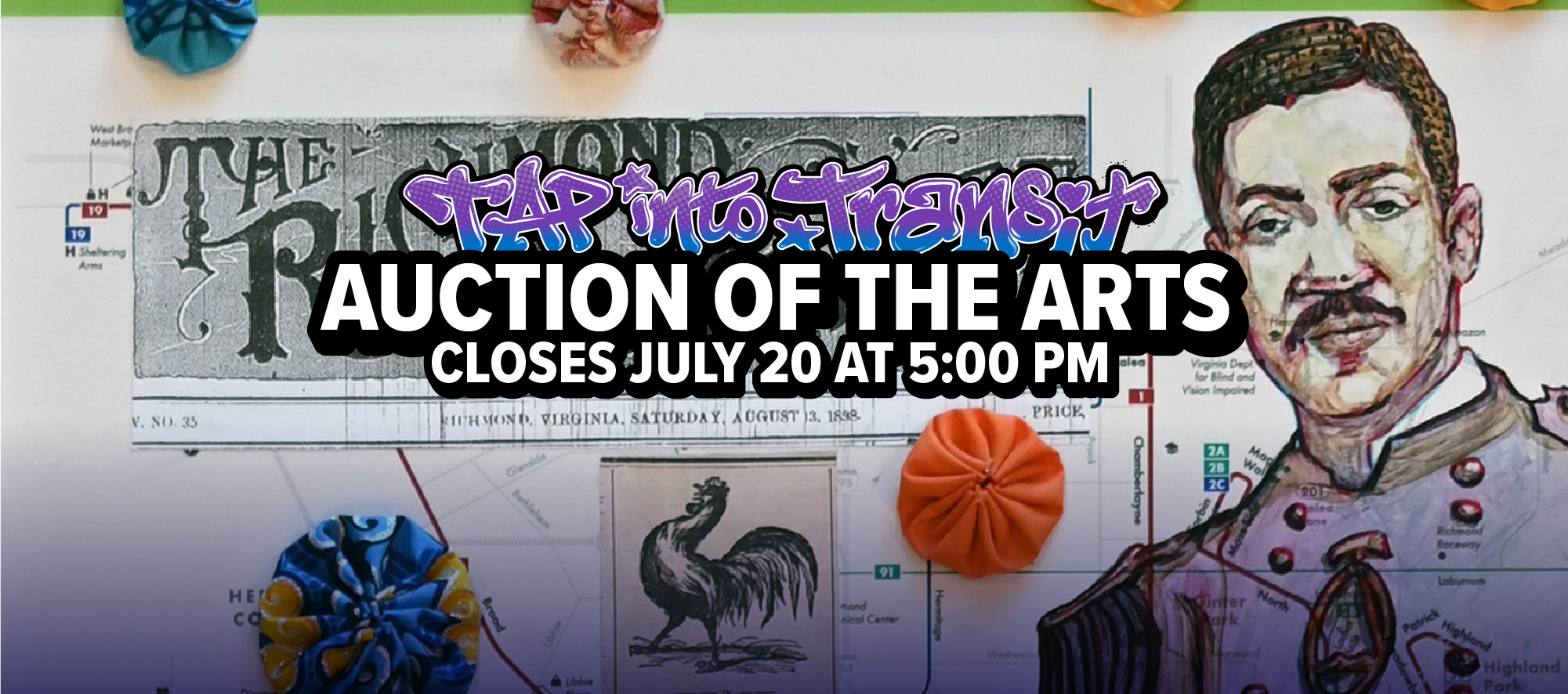TAP Into Transit Auction of the Arts